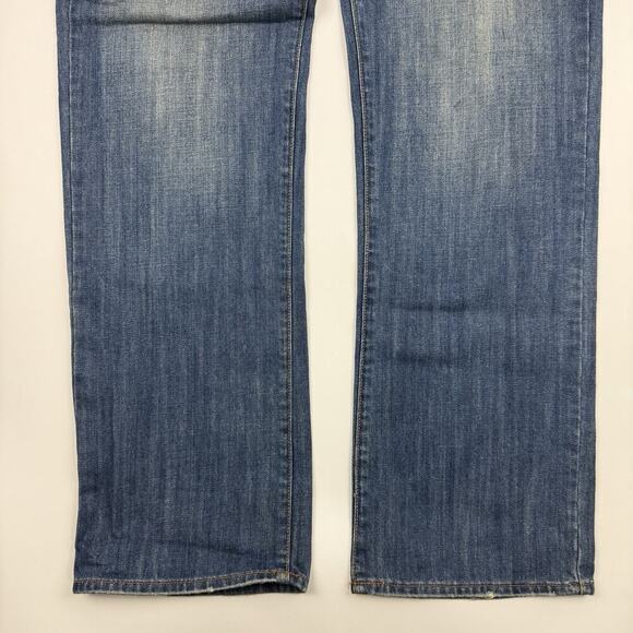 Lucky Brand Vintage Straight Denim Blue Jeans Tag Sz 34 (Actual 37x34) Cotton - Picture 4 of 15